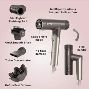 Shark Speed Style Pro FLEX Professional Performance High-Velocity Hair Dryer NEW